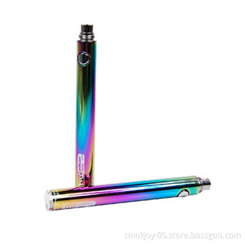 Rainbow evod twist battery, variable voltages, ego twist battery